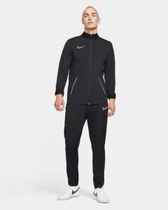  Nike Tuta Intera Allenamento Training Uomo Nero Bianco Dry Academy K2
